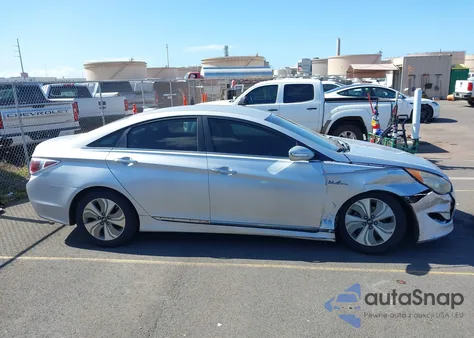 2013 Hyundai Sonata Hybrid Limited из США, поврежденный, VIN KMHEC4A44DA092005